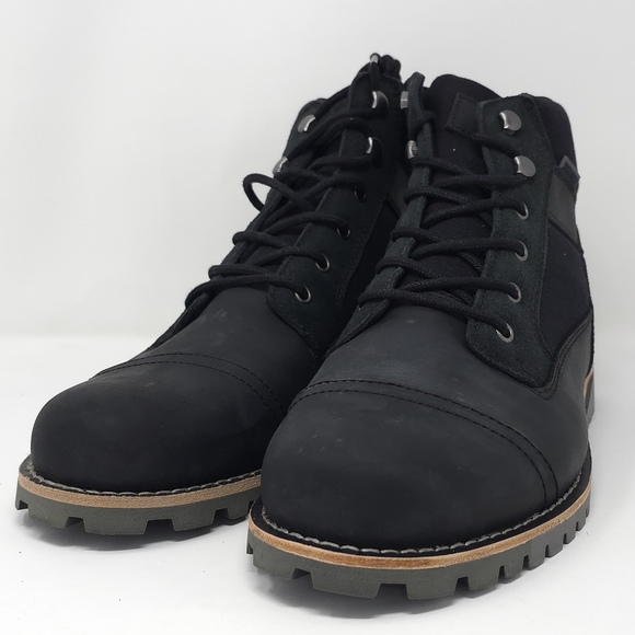 Territory Other - Territory Brute Black Lace-Up Waterproof Winter Boots 12M